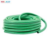 Green watering pvc garden hose raw material high quality soft expanding pvc hose